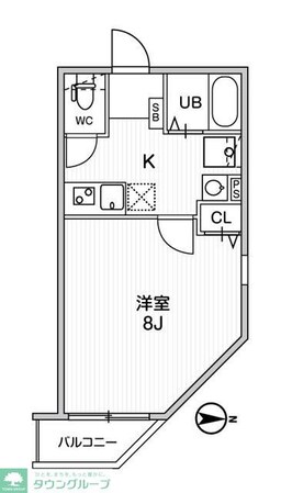 T’s Cuore梅ヶ丘の物件間取画像